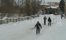Опасна поледица в Хасково тази сутрин