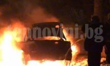 Пожар гори край Ямбол
