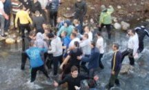 Мъжко хоро на Йордановден в Благоевград