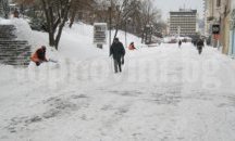 Без нарушения и глоби за непочистени тротоари в Шумен