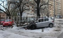 Запалиха кола в Стара Загора