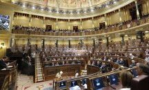 Първо заседание на испанския парламент след вота през декември