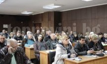 Действия при снеговалеж обсъждаха в Стара Загора