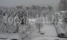 Снегът остави Димитровград без ток