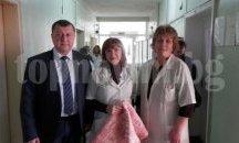 Дарение от 30 одеяла получи МБАЛ - Павликени