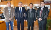 Търговският аташе на Република Корея обсъди възможности за инвестиции с общинското ръководство на Гоце Делчев