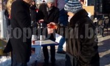 100 литра безплатен чай раздаде кметът на пловдивския район "Северен"