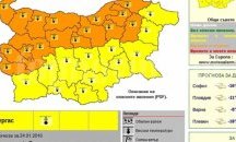 Жълт код за силен вятър е обявен за Русенско