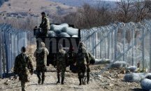 Двойна телена ограда слага Македония на границата си с Гърция