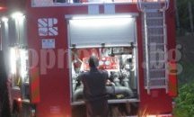 Горя автомивка в района на Слънчев бряг-запад
