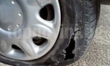 Нарязаха гумите на пет автомобила във Варна