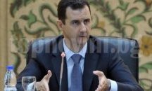 Башар Асад подкрепя мирното споразумение за Сирия