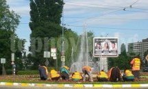 Започват пробива под Водната палата в Пловдив, местят фонтана