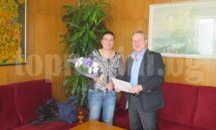Дарин Димитров поздрави спортист №1 на Търговище и дамите от администрацията