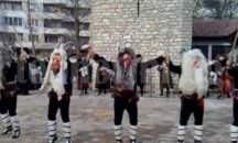 Канят на кукерски игри, хамкане и прескачане на огън в „Стария Добрич”