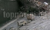 Обилните дъждове активизираха няколко свлачища в Кресненското дефиле