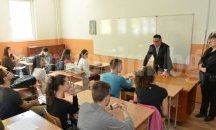 Открит урок в ПМГ „Добри Чинтулов“ с кмета на Сливен