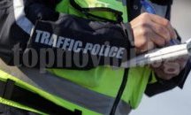 Джип се обърна по таван на път край Благоевград