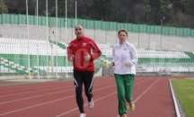Цветан Цветанов пробяга 10 обиколки на стадион „Берое“ в Стара Загора