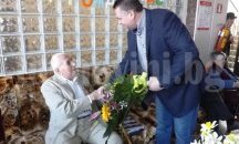 Кметът на Разград поздрави 95-годишен ветеран от войната