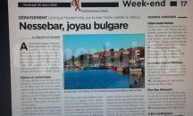 Вестник в парижкото метро съветва французите да посетят Несебър