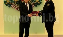 Началникът на ВВМУ получи комодорските си пагони