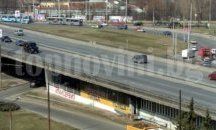 Задръстване на 4-ти километър заради катастрофа между автобус и кола