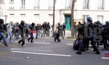130 задържани при нови протести срещу закона за труда във Франция