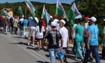 Тракийци от Хасковска област протестират мълчаливо в София