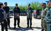 Бъчварова изрази задоволство от работата на полицаите и военните по границата