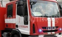 Пожар на метри от хората край старозагорското село Ягода