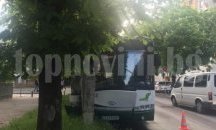 Жена пострада при катастрофа с автобус в Стара Загора