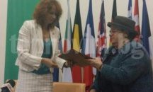 Връчиха почетен знак на дарителката Мария Жекова от Стара Загора