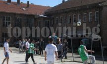 Русенската гимназия по механотехника посрещна пролетта със спортен празник