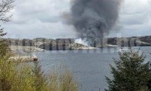 Хеликоптер с 13 души на борда се разби в Норвегия (обновена)