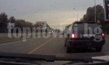 Шофьор в Бургас опитва умишлено да предизвика катастрофа (видео)