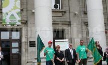 Два екипа победиха в конкурса за копие на знамето на Червеноводската чета