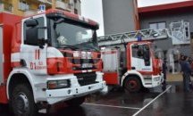 Декори горят в киноцентъра в Бояна