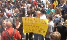 Многохиляден протест - "Да освободим Сръбска" в Баня Лука