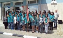Възпитаници на СОУ „Христо Ботев“ почетоха в Гюргево качването на Ботевата чета на „Радецки“