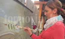 Талантливата Деница Спасова реди втора самостоятелна изложба в Шумен