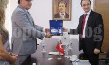Кметът на Шумен и консулът на Турция в Бургас обсъдиха възможности за бизнес сътрудничество