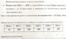 Кабинетът остави големите плащания за новите самолети за следващите управляващи