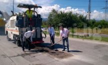 Ремонтират част от източното платно на Асеновградско шосе