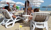 „Бялата Лагуна” вече предлага и сервиз на плажа