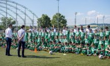 120 деца се докоснаха до „Лудогорец”