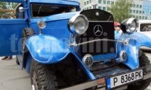 Бижуто идва с „Мерцедес“ от 1952 г. на ретро парад в Бургас