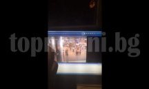 Първи кадри от охранителните камери на летище „Ататюрк“ (видео)