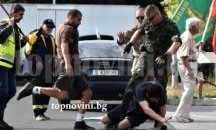 Ето как русофили и русофоби се биха в Бургас (видео)