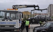 200 фиша за неправилно паркиране състави за месец община Хасково